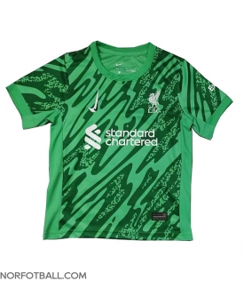Billige Fotballdrakt Liverpool Keeper Replika Bortedrakt 2024-25 Kortermet